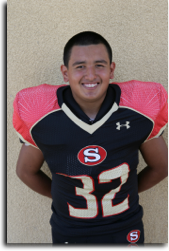 Alfredo Cervantes-FB, ILB	